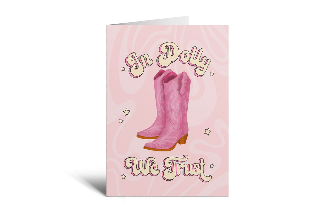 Dolly Boots Card